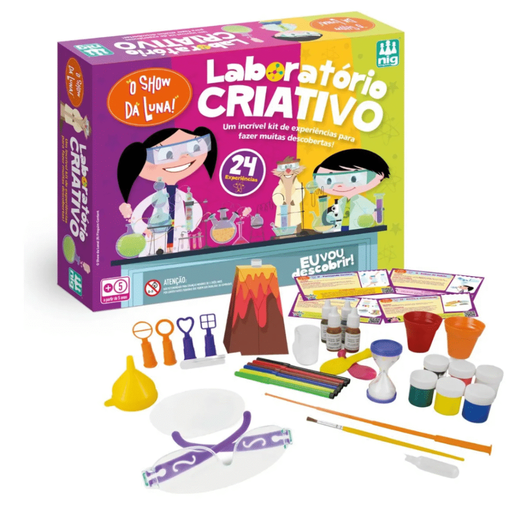 Laboratório De Química Show Da Luna Jogo Educativo