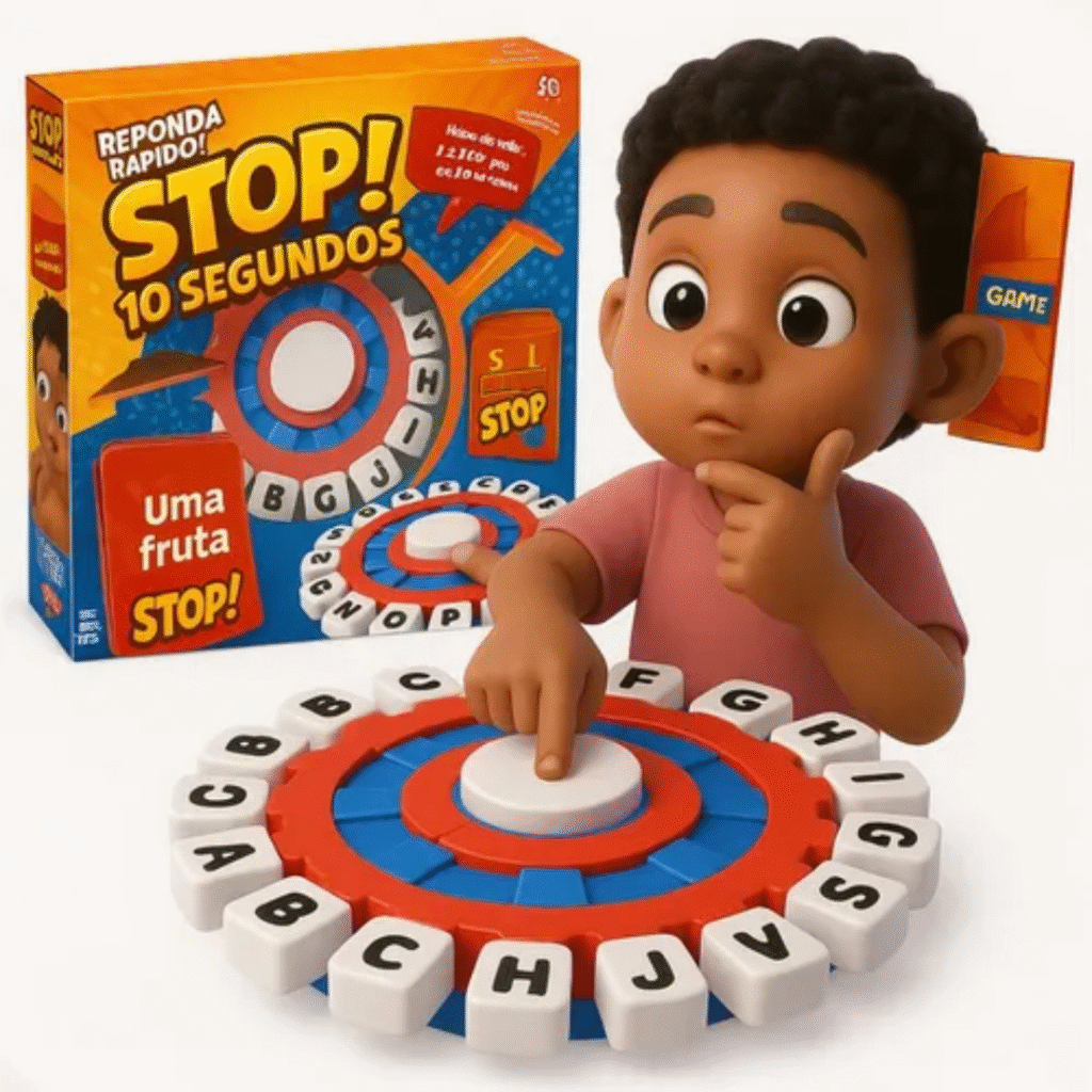 Jogo Stop Caça Palavras Tapple Responda Rápido Português