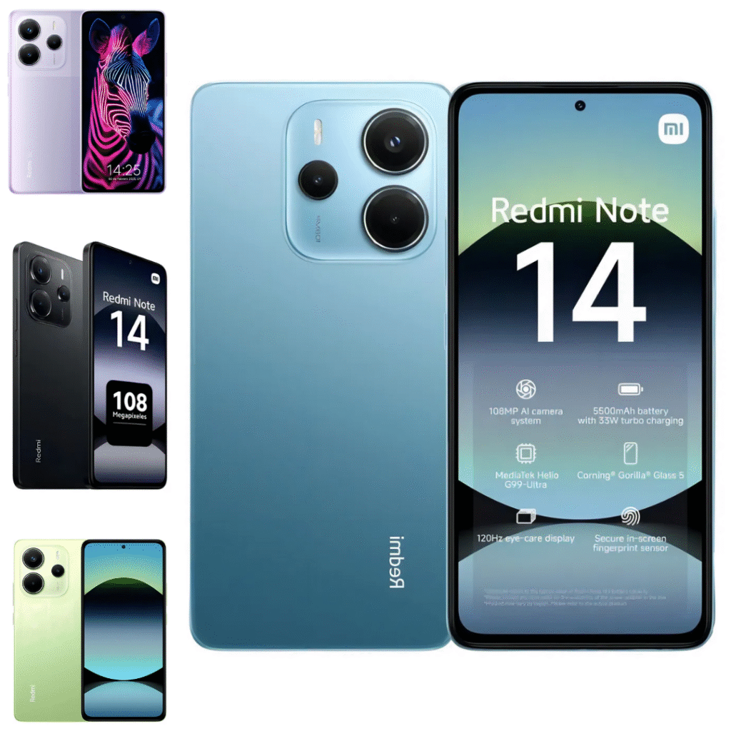 Smartphone Xiaomi Redmi Note 14 4G 128GB