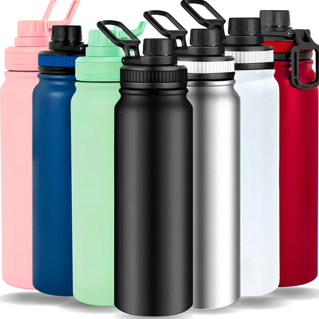 Garrafa Térmica Inox 750ml Gelada Ou Quente Squeeze Vedação