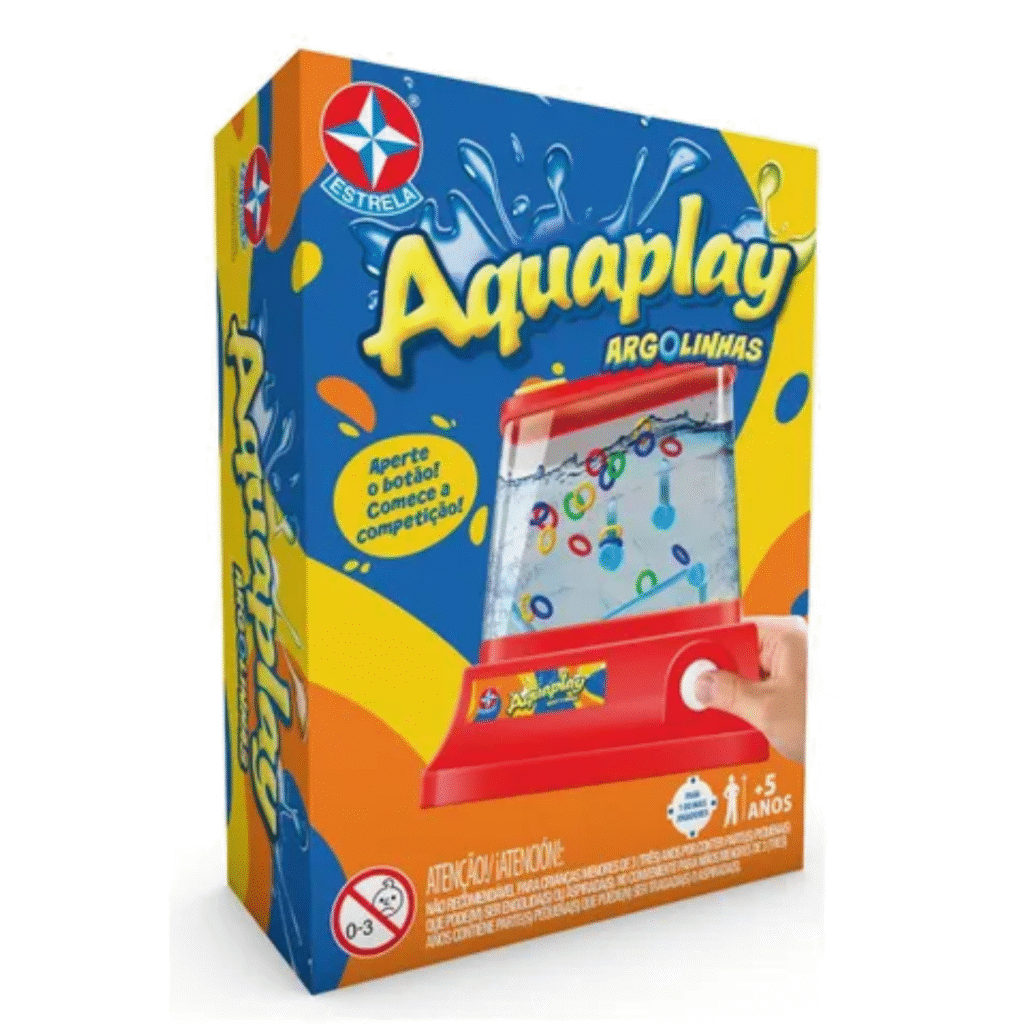 Jogo Aquaplay Argolinhas Clássico Estrela